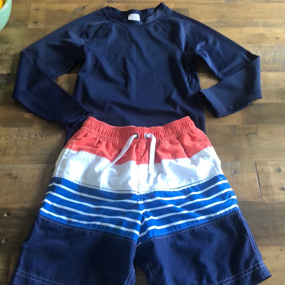 Hanna Anderson boys swim set